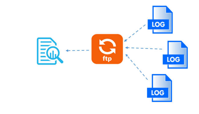 Apache Logs Viewer downloads logs from remote server via ftp